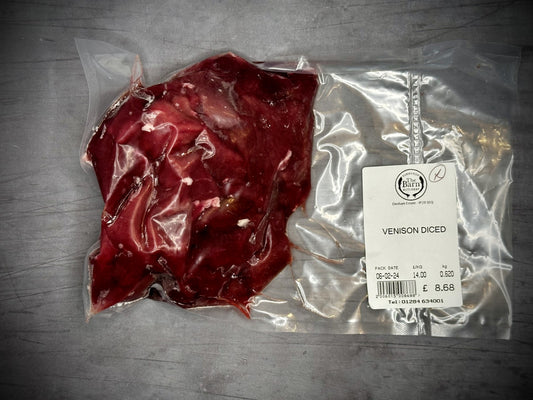 Diced Wild Venison