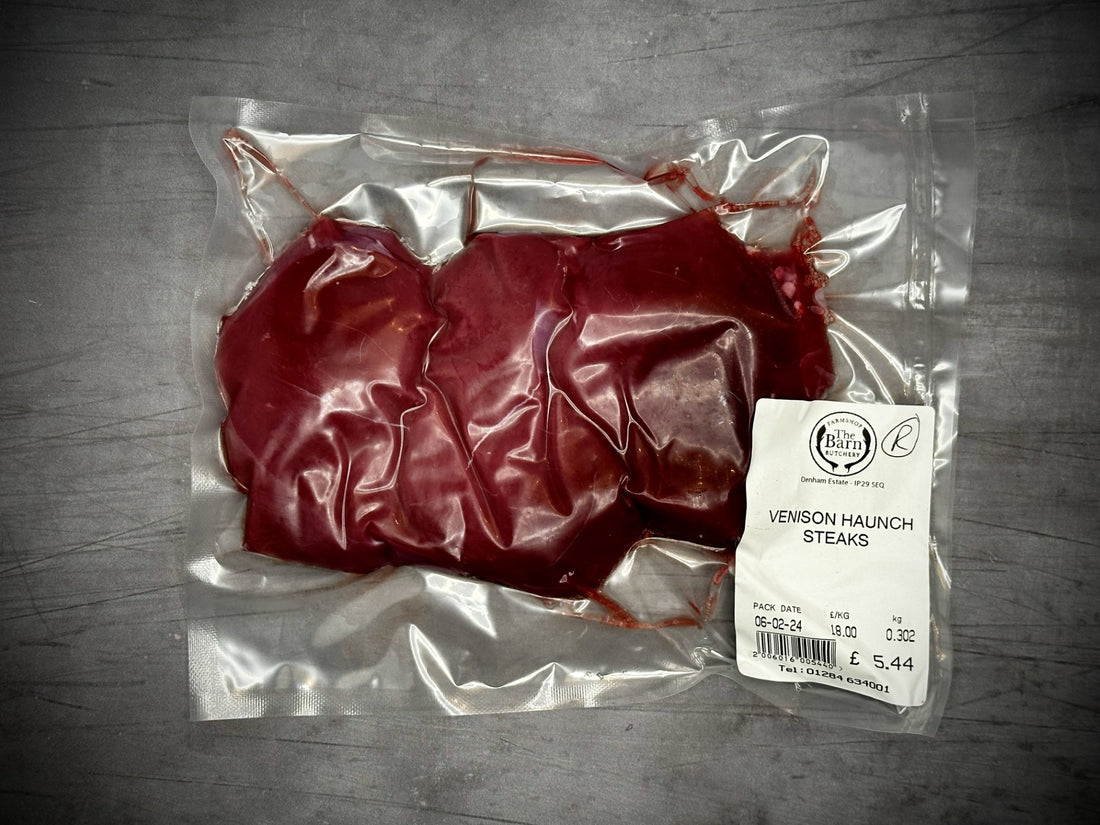 Wild Venison Haunch Steaks – Hall Farm Beef